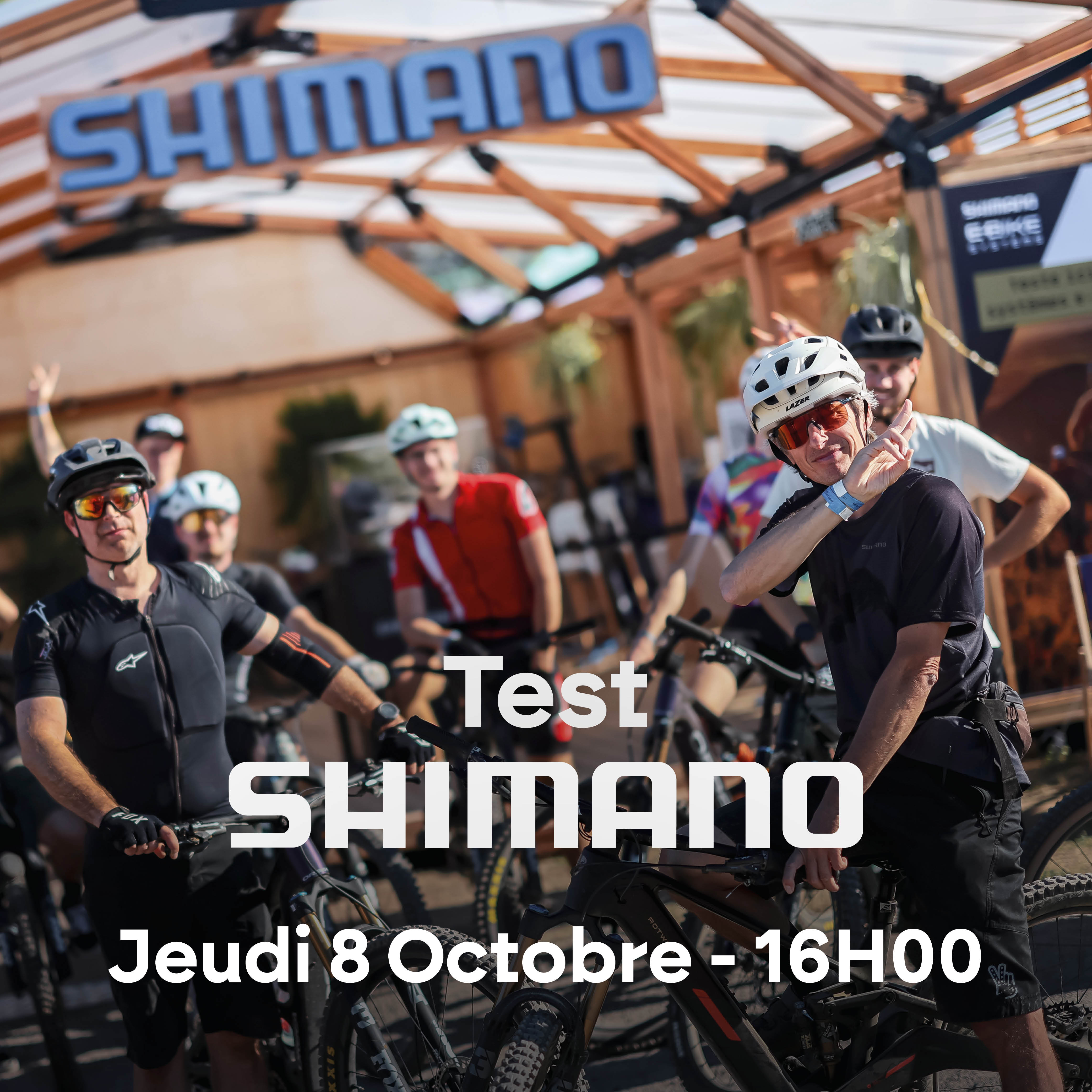 Testing by Shimano