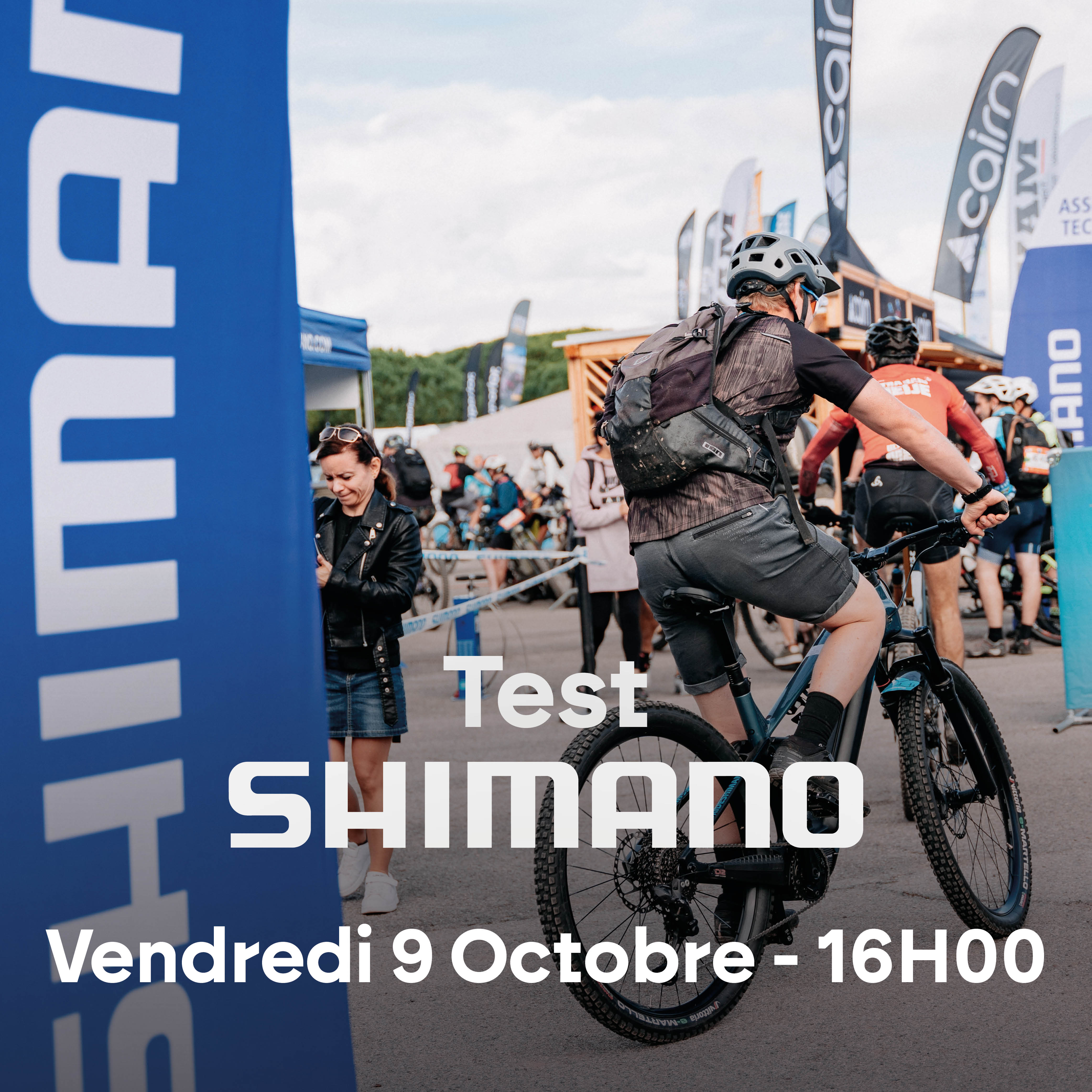 Testing by Shimano