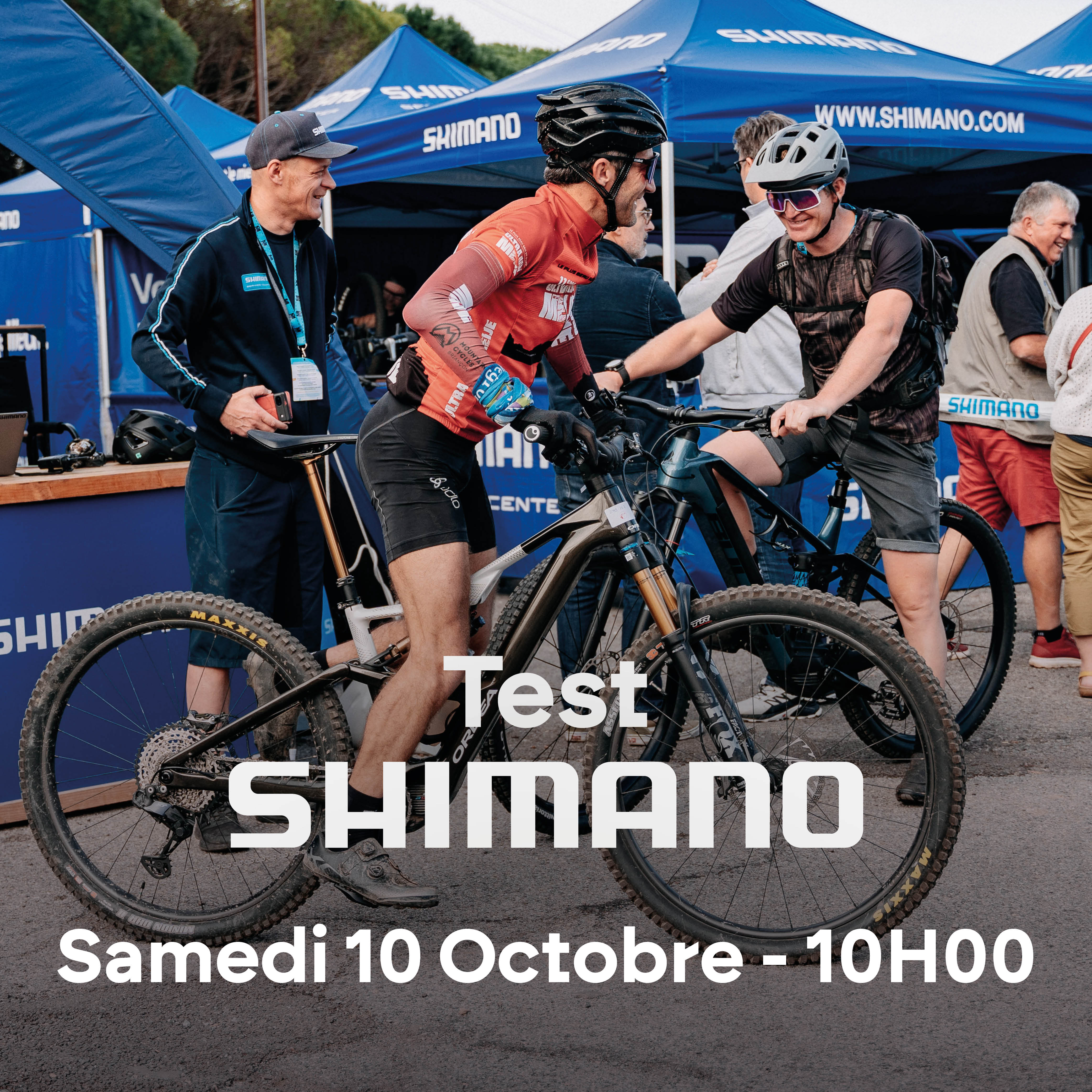 Testing by Shimano