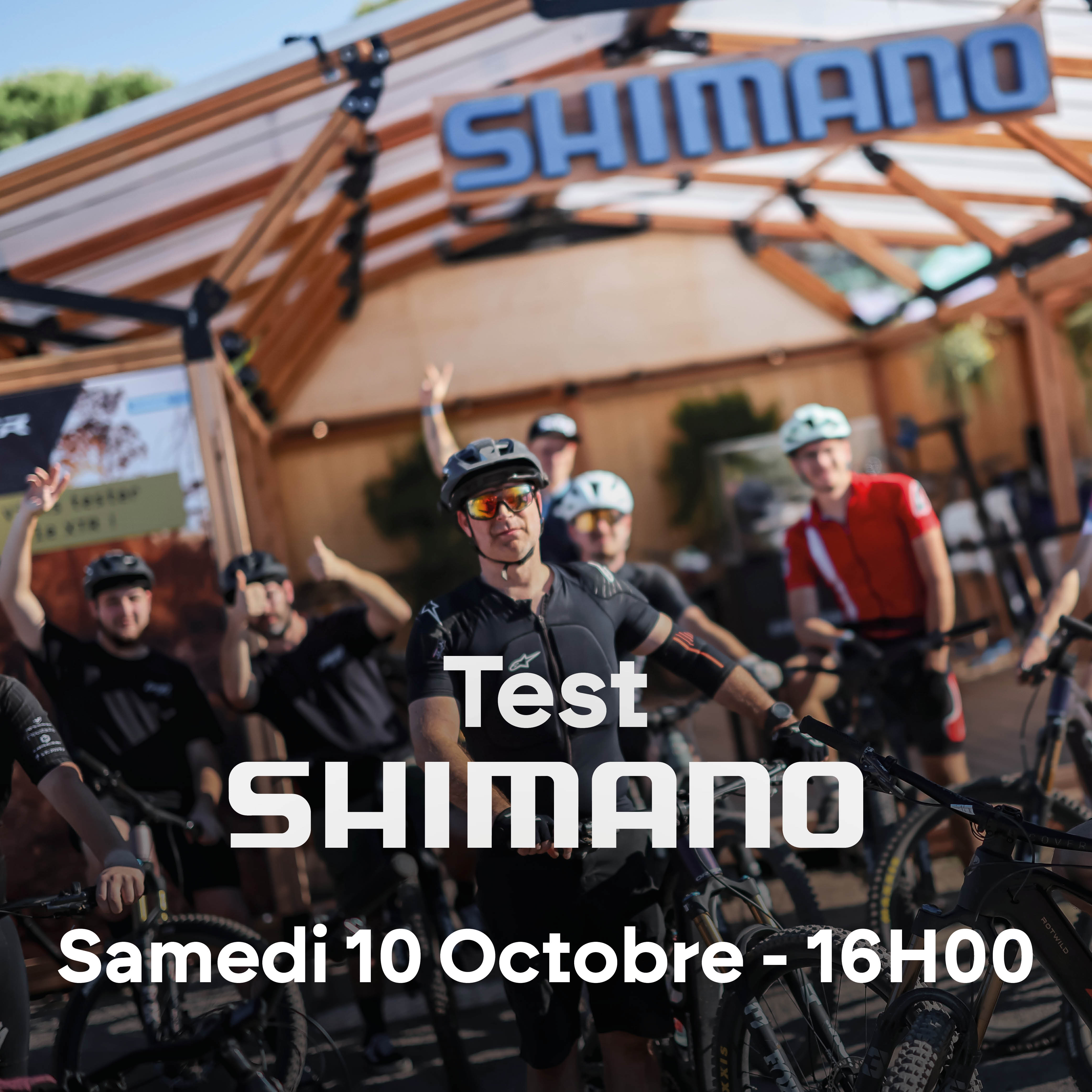 Testing by Shimano