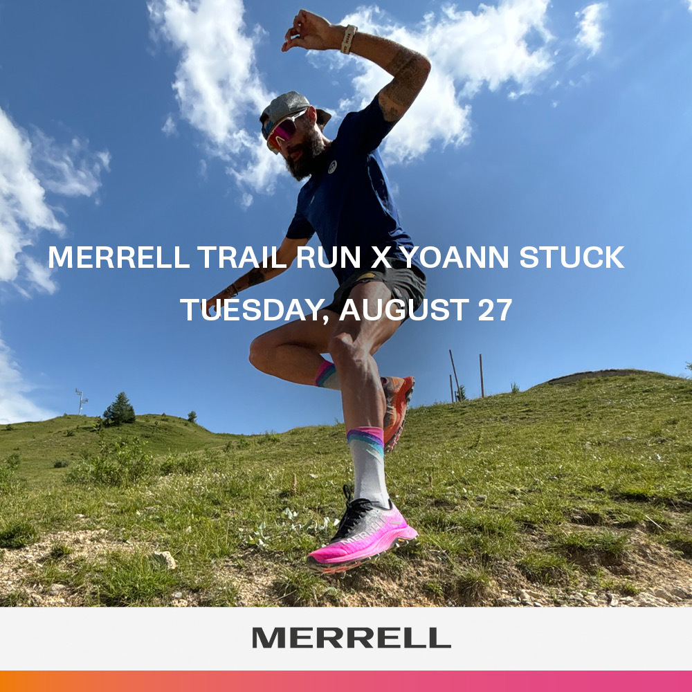 Apéro Run MERRELL x Yoann STUCK