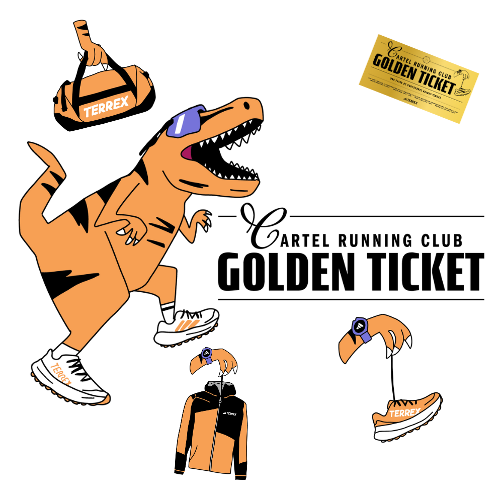 Golden Ticket Challenge by Cartel Running Club