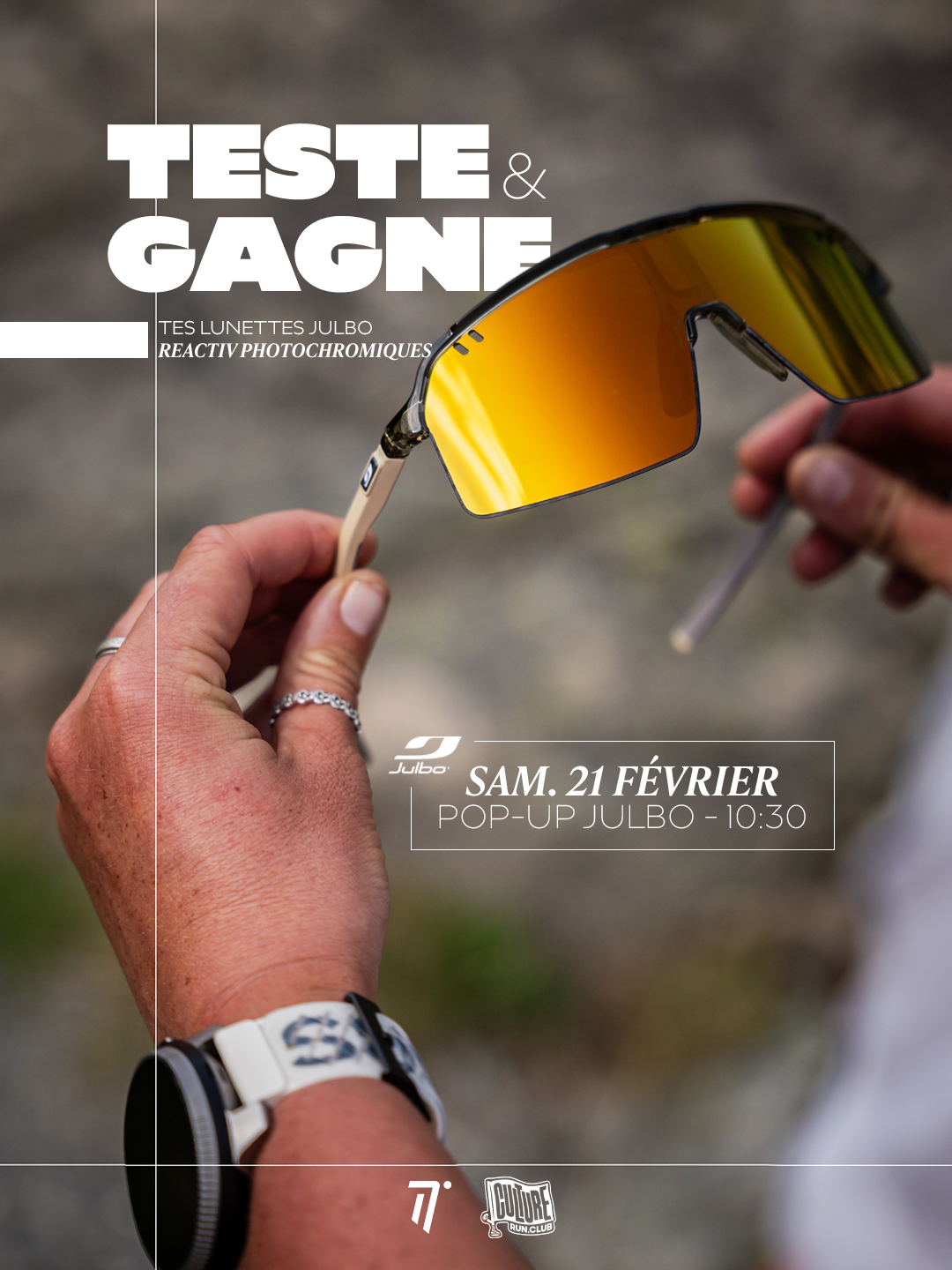 Julbo x Culture Run x runpack