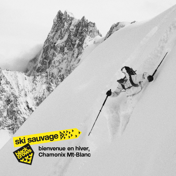 Ski Sauvage - big mountain - Chamonix Mont-Blanc