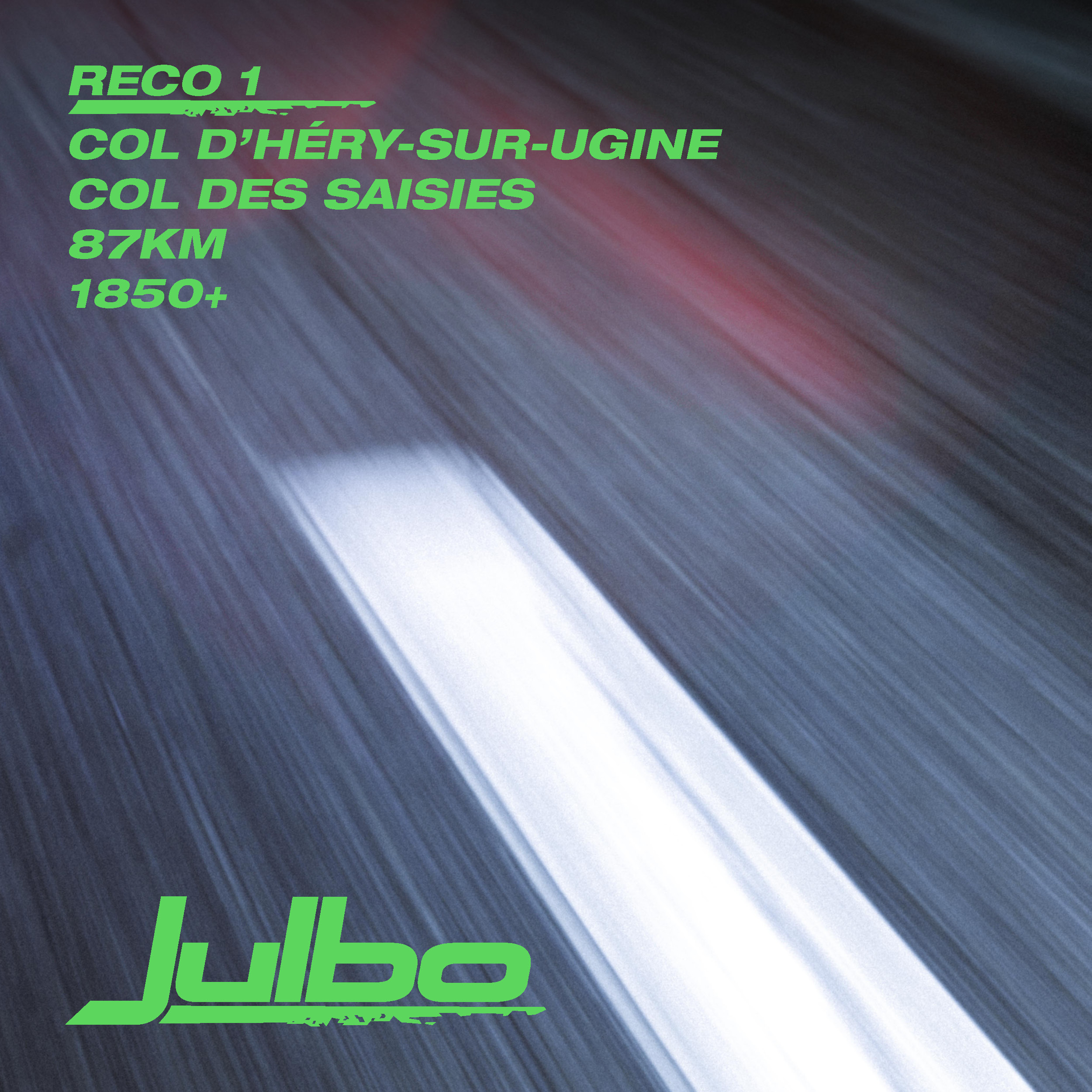 Reco #1 : Col d'Héry-Sur-Ugine - Col des Saisies