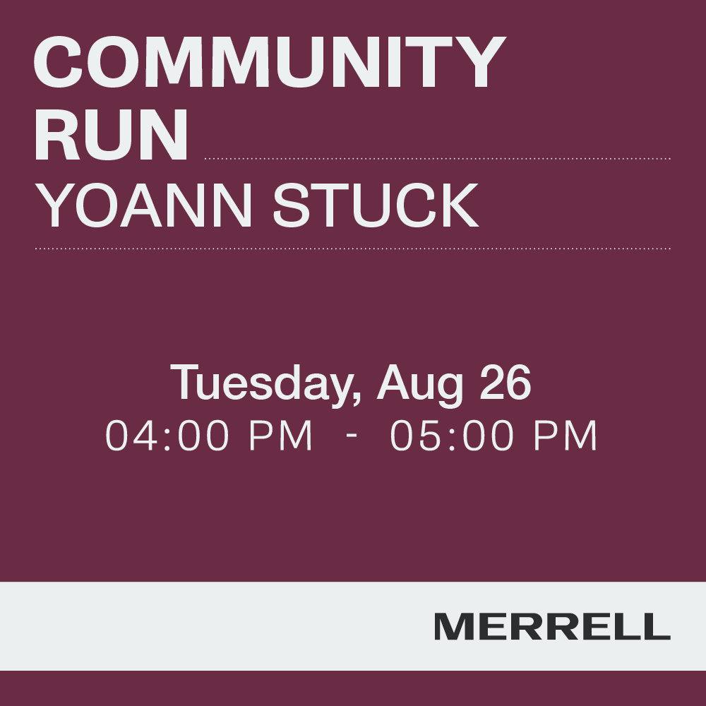 Community run with Yoann Stuck