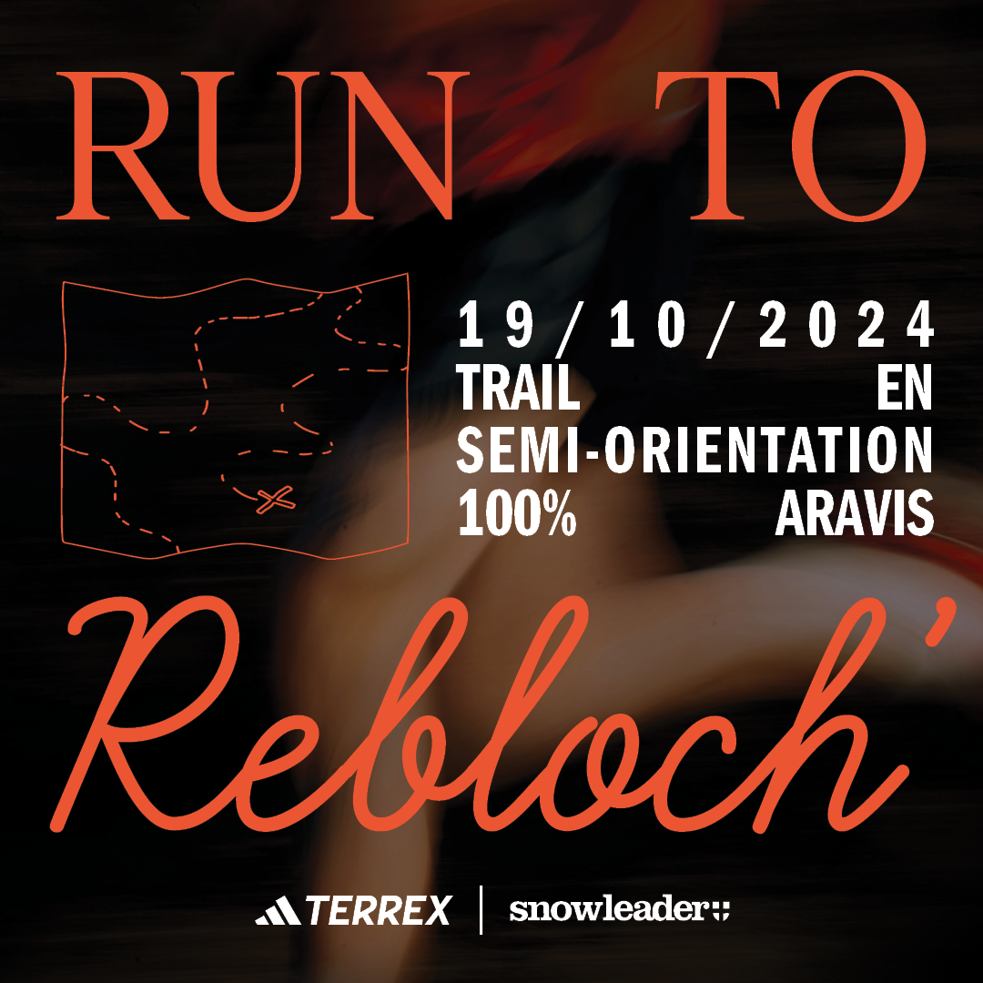 Run to Rebloch' - adidas TERREX I SNOWLEADER